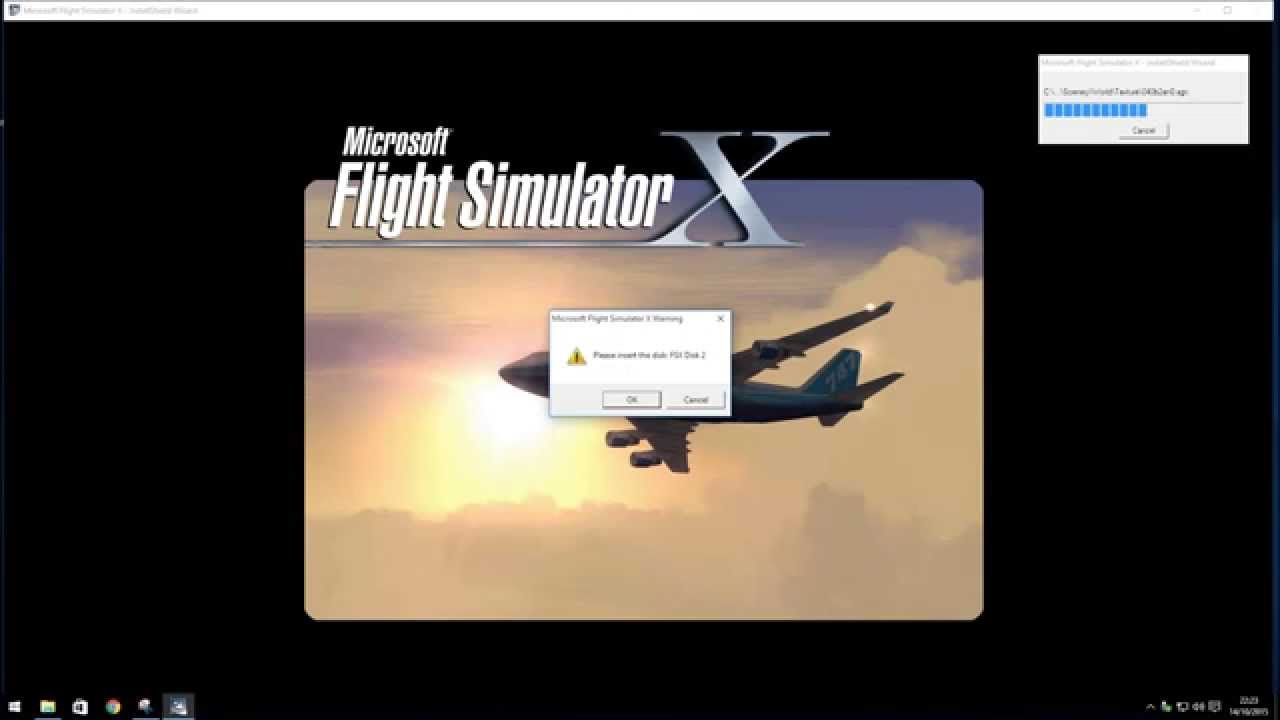 Cara Menginstal Flight Simulator X